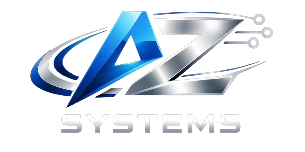 Painel tecnológico da AZ Systems